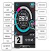 5000W Rear Wheel Electric Bike Conversion Kit, 72V 100A Sine Wave V2 Controller, TFT Display System, Disc Brake,5000W Brushless gearless Motor, (24inch Rear) view 4
