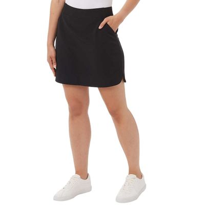32 Degrees Ladies' Skort (US, Alpha, Large, Regular, Regular, Black)