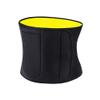 ABELYN Unisex Sweat Waist Belt with Phone Pocket Neoprene Waist Trimmer for Women and Men Body Building Fitness Workout Bands (Large) Black view 1