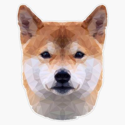 The Shiba Inu Vinyl Waterproof Sticker Decal Car Laptop Wall Window Bumper Sticker 5"