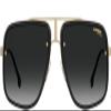 Carrera Ca Glory II Unisex Sunglasses, Black On Gold/Grey Shaded, 59/18/145 view 2