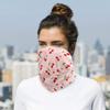 Cherry Sun UV Neck Gaiter Balaclava Bandanas for Men Women for Sports, Outdoors view 2