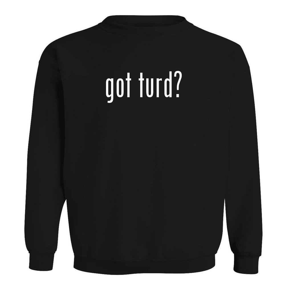 BH Cool Designs got turd? - Men's Soft & Comfortable Long Sleeve T-Shirt, Black, Large