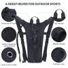 Hydration Pack Backpack with 3L Bladder, Tactical Water Bag for Hiking, Biking, Running, Walking and Climbing view 3