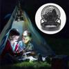 2pcs Hanging Tent Fan Tent Fan Light carpas Outdoor Camping Tent Outdoor Fans Outdoor Teepee Camping LED Fan Portable Camping Fan LED Flashlight LED Light Fan USB Tipi Toolkit Mini view 3