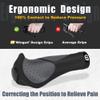CyclingDeal Mountain Bike Grips Bicycle Handlebar Grips - Ergonomic Bike Grips Anti-Slip Design for MTB Grips - Soft Gel Bike Handlebar Grips - Quality Bike Handle Grips - Classic Grips view 3