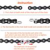 Bicycle Missing Link for 10 Speed Bike Chain Connector for Quick Master Link, Silver, Reusable 5 Pairs view 2