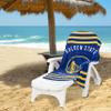 Northwest NBA Golden State Warriors Beach Towel, 30 x 60 Inches, Stripes Legacy Design, Soft and Absorbent Towel for Fans view 4