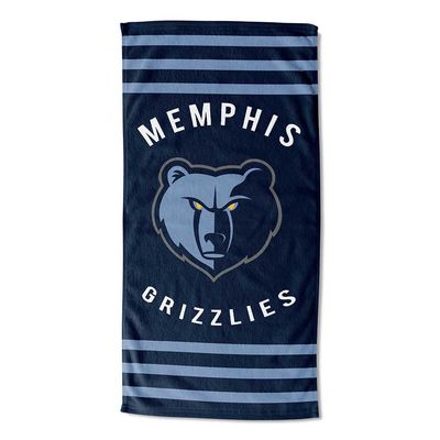 Northwest NBA 620 Grizzlies Sripes Beach Towel