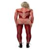 URVIP Unisex Halloween Skeleton Costume 3D Printed Stretch Skinny Bodycon Catsuit Cosplay Jumpsuit Bodysuit BAX-101 S view 2