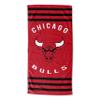 Northwest NBA Chicago Bulls Beach Towel, 30" x 60", Stripes view 1