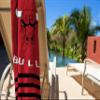 Northwest NBA Chicago Bulls Beach Towel, 30" x 60", Stripes view 2