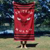 Northwest NBA Chicago Bulls Beach Towel, 30" x 60", Stripes view 3