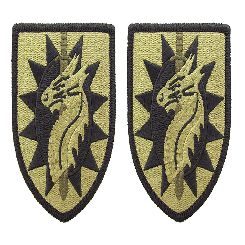 224th Sustainment Brigade OCP Patch (Military Issued)-Veteran Owned Business-2 Pack