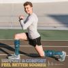 Graduated Medical Copper Compression Socks for Men & Women Circulation 8 Pairs 20-30mmHg - Best for Running Athletic Cycling view 2