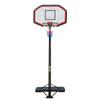 Pro Court Portable Basketball Hoop 6.5-10ft Height Adjustable Basketball Goal System 43Inch HDPE Backboard for Kids/Adults Indoor Outdoor view 1