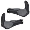 CyclingDeal Mountain Bike Grips - Ergonomic Bicycle Handlebar Grips with Anti-Slip Design, Soft Gel, Black view 1