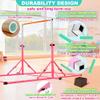 MARFULA Foldable Gymnastic Bar for Kids Ages 3-20, 350 lbs Weight Capacity, Gymnastic Kip Bar Horizontal Bar for Gymnast, Gymnastic Training Equipment for Home and Gymnastic Center Use view 4