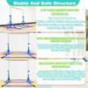 MARFULA Foldable Gymnastic Bar for Kids Ages 3-20, 350 lbs Weight Capacity, 5 Ft Gymnastic Kip Bar Horizontal Bar for Gymnast, Gymnastic Training Equipment for Home and Gymnastic Center Use view 3