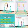 MARFULA Fold Gymnastic Bar for Kids and Teenage Ages 3-20, 350 lbs Weight Capacity, 5 Ft Gymnastic Kip Bar Horizontal Bar for Gymnast, Gymnastic Training Equipment for Home and Gymnastic Center Use view 2