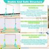 MARFULA Fold Gymnastic Bar for Kids and Teenage Ages 3-20, 350 lbs Weight Capacity, 5 Ft Gymnastic Kip Bar Horizontal Bar for Gymnast, Gymnastic Training Equipment for Home and Gymnastic Center Use view 3