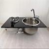 JZ Boat Caravan RV Camper 1 Burner Gas Stove Sink Combo 580365130mm GR-B213 view 3
