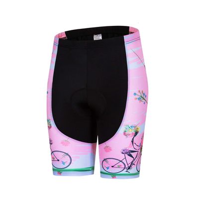 Weimostar Women's Bike Shorts for Cycling with 3D Gel Padded Women Cycling Shorts Lady MTB Sportswear Pink Size XXL