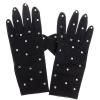 LIUHUO Ice Dress Gloves Performacne Wear Girls Thermal Figure Skating Gloves with Rhinestones5 Color view 1