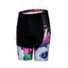 Weimostar Women's Bike Shorts for Cycling with 3D Gel Padded Women Cycling Shorts Lady MTB Sportswear Flowers Black Size M view 1