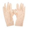 LIUHUO Ice Dress Gloves Performacne Wear Girls Thermal Figure Skating Gloves with Rhinestones5 Color view 1