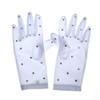 LIUHUO Ice Dress Gloves Performacne Wear Girls Thermal Figure Skating Gloves with Rhinestones5 Color view 1