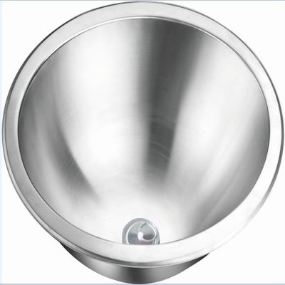 JZ RV Caravan Boat Stainless Steel Elliptical Hand Wash Basin Kitchen Sink455x350x150mm GR-589