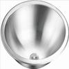 JZ RV Caravan Boat Stainless Steel Elliptical Hand Wash Basin Kitchen Sink455x350x150mm GR-589 view 1