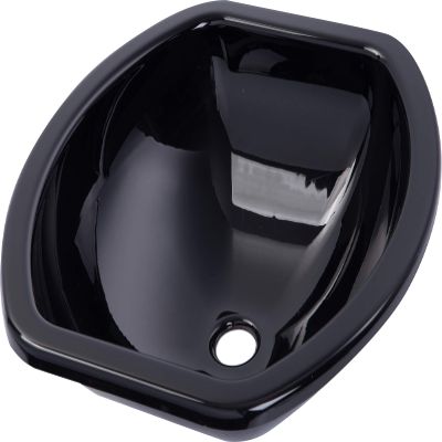 JZ Marine Boat Caravan RV Camper Black Acrylic Sink 404384130mm GR-Y004B