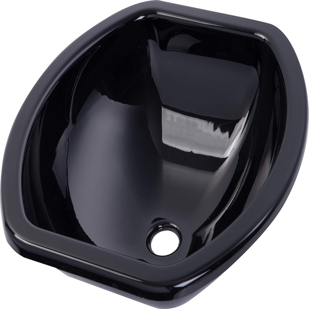 JZ Marine Boat Caravan RV Camper Black Acrylic Sink 404384130mm GR-Y004B