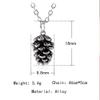Metal Pine Nuts Necklace Charm Retro Pinecone Nut Plant Specimen Pendants Necklace for Women Jewelry Accessories (Silver) view 4