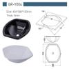 JZ Marine Boat Caravan RV Camper White Acrylic Sink 404384130mm GR-Y004 view 2
