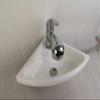 JZ 280280100mm White Acrylic Triangular Sink GR-Y014A Boat Caravan RV Camper view 2