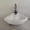 JZ 280280100mm White Acrylic Triangular Sink GR-Y014A Boat Caravan RV Camper view 4