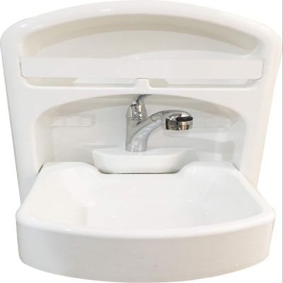 JZ Boat Caravan RV Camper White Acrylic Folding Sink 742464398/150mm GR-Y001