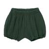 Agoky Baby Infant Kids Boys Girls Cotton Bloomer Linen Soft Shorts Basic Diaper Cover Underwear Dark Green 6-9 Months view 1