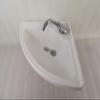 JZ Boat Caravan RV Camper White Acrylic Triangular Sink 380380100mm GR-Y003 view 1