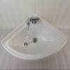 JZ Boat Caravan RV Camper White Acrylic Triangular Sink 380380100mm GR-Y003 view 2