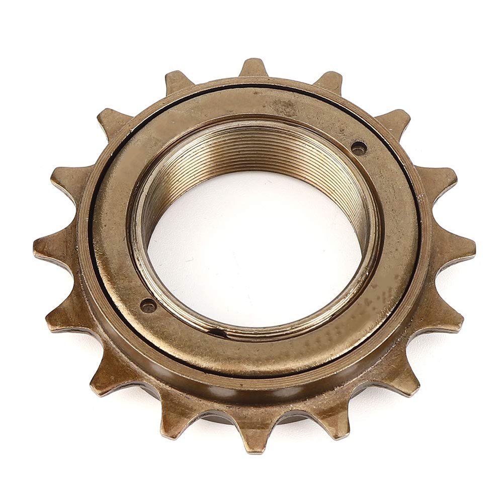 Alomejor 16T Flywheel Sprockets Parts Spoke Chain Wheel Rear Wheel Single Speed Freewheel