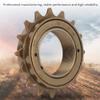 Alomejor 16T Flywheel Sprockets Parts Spoke Chain Wheel Rear Wheel Single Speed Freewheel view 4