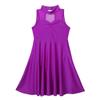 ACSUSS Kids Girls Lyrical Dance Dress Ballet Tutu Dress Gymnastics Leotards Mock Neck Balroom Dancewear Purple 6 view 3