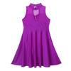 ACSUSS Kids Girls Lyrical Dance Dress Ballet Tutu Dress Gymnastics Leotards Mock Neck Balroom Dancewear Purple 6 view 4