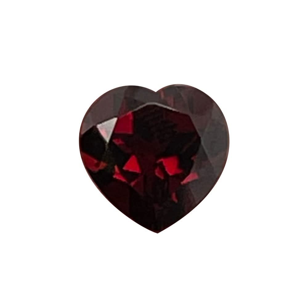2.45-3.05 Cts of 9x9 mm AAA Heart Mozambique Garnet (1 pc) Loose Gemstone