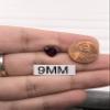 2.45-3.05 Cts of 9x9 mm AAA Heart Mozambique Garnet (1 pc) Loose Gemstone view 2