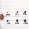 2.45-3.05 Cts of 9x9 mm AAA Heart Mozambique Garnet (1 pc) Loose Gemstone view 3